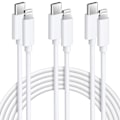 Miniatyrbild 1 av 8: iPhone snabbladdningskabel 3-pack 2M USB C till Lightning-kabel [MFi-certifierad] Ny iPhone-kabel kompatibel med iPhone14 13 12 11 Pro Max X XS XR,iPad P