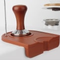 Miniatyrbillede 3 af 5: Silikone Espressomåtte, Kaffetampemåtte, Silikone Kaffetampermåtte, Espresso Silikone Måtte Kaffe (1 stk, Sort)