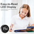 Miniatyrbillede 2 af 8: LED Digital Køkken Timer - Magnetisk Nedtælling Optælling Børnetimer, Stort LED-display, Justerbar Lydstyrke og Lysstyrke Madlavningstimer til Børn