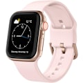 Miniatyrbilde 2 av 7: Kompatibel med Apple Watch-reimer 49/45/44/42/41/40/38mm (38/40/41 mm, Rosa/Stjerne) Pink/Star 38/40/41 mm