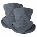 Miniatyrbilde 1 av 7: Vinterhalsvarmer Fleece Vindtett Halskrage Snood for Menn Kvinner Kaldt Vær Ansiktshalsduk Hodeplagg for Ski Løping Sykling Grey+grey