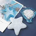 Miniatyrbillede 5 af 5: 3D Søstjerne Havskals Kage Dekoration Chokolade Slik Bageform Til Begyndere Resin Art Starter Kit Resin Støbning 1stk