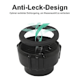 Miniatyrbilde 2 av 4: Vannfilter hageslange, 3/4 tommers vann -filter vannfiltersett med 5 filterinnsatser + 2 hurtige A  (HY)