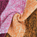 Miniatyrbild 4 av 6: Färgglad halsduk för kvinnor, stickad loop-infinity halsduk, varm vinterwrap, krage