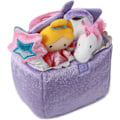 Pikkukuva 5 / 7: GUND Play Soft -kokoelma, Prinsessalinna 5-osainen pehmolelusetti, jossa rätinä, piipittäjä ja rypistyspehmolelut, aistipeli vauvoille ja vastasyntyneille Princess Castle