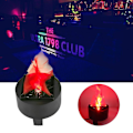 Miniatyrbillede 3 af 5: Led-lys flamme dynamisk lys med effekt, lamper simuleringsdekoration atmosfære suspension simulerer flammelys