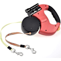 Miniatyrbillede 2 af 3: Dobbelt Retraherbar Hundeline Dual Doggie Pet Line Automatisk