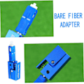 Miniatyrbillede 4 af 5: Nøgen fiberadapter Sc firkantet fiberoptisk hurtigkonnektor til Ftth Catv patchpanel server rack 1 stk