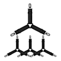 Miniatyrbillede 1 af 5: Sengespænde, Sengespænde Suspenders, Sengespænde Stropper, Sengespænde Fastgørelser, 3 Vejs Madrass Hjørne Suspenders Grippers Holdere(4pc