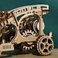 Miniatyrbillede 5 af 5: 3D Træpuslespil til Voksne, Dune Buggy Træ Mekanisk Model Bilsamlesæt, til Drenge Piger Flot Gave 168 stk.
