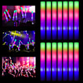 Miniatyrbilde 3 av 5: Glow Sticks Bulk, 32 stk. LED Skumstaver Selvlysende Festartikler med 3 Moduser Fargerik Blinkende