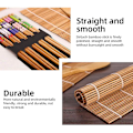 Miniatyrbillede 4 af 4: Sushi Making Set Emulation Exquisite Sushi Making Kit Figurine Fairy Garden