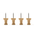 Miniatyrbilde 2 av 3: 100 stk. Tre Push Pins Tegne Pins For Kork Tavle Tre Push Pins x