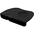 Miniatyrbilde 1 av 5: Silikonkaffetampermatte, Espressosilikonmatte 8 tommer X 6 tommer, Espressotampermatte, Kaffetampermatte Black Single Slot