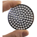 Pikkukuva 1 / 2: Puck-suodatin 51 mm, uudelleenkäytettävä alempi suihkuseula, metallikosketusnäyttö espressolle 51 mm:n portafilter-suodatin, 0,8 mm paksuus 118 μm - 304 St 51
