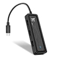 Pikkukuva 5 / 5: Usb-keskitin / Type-c-keskitin tukee Usb 3.1 Gen2 -tiedonsiirtonopeuksia jopa 10 Gbps (HY)