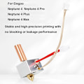 Miniatyrbild 6 av 8: Hotend för Elegoo Neptune 4 Hot End Kit för Neptune 4 Pro Skrivhuvud Värmeblock Högtemperatur Värmepatron Termistor för 3D-skrivare Acc Hotend Hotend