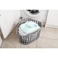 Pikkukuva 5 / 8: Rattan-kudottu taittuva vaate- ja pyykkikori, hiiliharmaa, 38 litraa Charcoal Grey 38 Litre