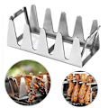 Miniatyrbillede 1 af 5: Multifunktionel grillstativ i rustfrit stål
