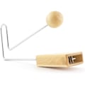 Miniatyrbillede 2 af 7: VIB7-WD Vibraslap & CLA7-RD Redwood Træ Claves - 20cm Længde Par Claves + Wooden Claves Single