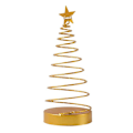 Miniatyrbild 1 av 5: Julgransprydnad inomhus LED festlig dekor spiral förbelyst julgransdekoration batteridriven