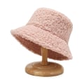Miniatyrbild 5 av 5: Varm fiskehatt i ullplysch unisex svart