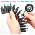 Miniatyrbild 4 av 5: 38-delad universell adapteradapter DC-adapter DC-adapter 5,5 x 2,1 mm