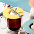 Miniatyrbild 4 av 5: Anti-damm silikonkoppar, för hem utomhus för kaffe ölmugg dricksglas (form: kaninöron) 3-pack