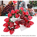 Miniatyrbild 3 av 5: LED Fruit String Lights 9.8ft 20LEDs Fruit Fairy Lights Batteridrivna Strawberry Lamp String Lights