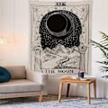 Miniatyrbild 2 av 5: Väggbonad zodiak gobeläng astrologi gobeläng meditation gobeläng medeltida tarot dekoration väggbonad sovrum sovsal, 130x150 cm