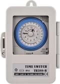 24 timmars timer IP53-klassad programmerbar timerbox AC 100-240V 15 minuters intervall 96 gånger PÅ/AV