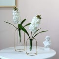 Miniatyrbild 4 av 5: 3 st Hyacint Konstgjorda Blommor, 16,5 Tum Lång Stjälk Silke Hyacint Blomma, Hyacint Narcissus Plast Konstgjord Blomma