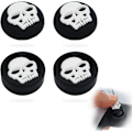 Miniatyrbild 1 av 5: 4 x Skull Caps Tumgrepp PS4 PS5 Tillbehör för Playstation 5 Controller PS5 Controller Stick