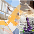 Miniatyrbild 5 av 5: Airless-spruta, sprutmaskindelar för hem, byggnader, däck, staket, verktyg (modell: 515/517/519/521/523/525)