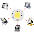 Miniatyrbild 4 av 4: Hög effekt LED-chip, lamp pärlor chip DIY belysning för strålkastare strålkastare 220V (50W kall vit) 50W Cold White