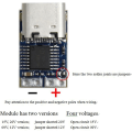 Miniatyrbild 2 av 5: Triggermodul 5 st USB-C PDC004 PD 12V DC Fast spänning Power Triggermodul 5A Typ-C Honingång