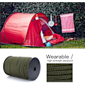 Miniatyrbild 5 av 5: Utomhus camping paraply dragräddningspaket tält rep klätterrep 100m (djungelkamouflage) Jungle Camouflage