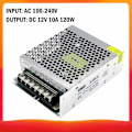 Miniatyrbild 1 av 5: AC 100-240V till DC 12V 10A 120W Reglerad växlingsspänning Transformator Power Omvandlare för ljusremsor Kamera Datorradioprojekt