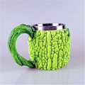 Miniatyrbild 5 av 5: Frukt- och grönsaksmugg i rostfritt stål, tekopp för barnfest, bittergurkamugg - 450 ml color 3