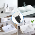Miniatyrbild 5 av 5: Pop-up-avloppsfilter 40 mm, 2-pack, universellt avloppsfilter, avtappningsplugg, justerbara badrumspluggar