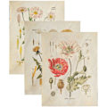 Miniatyrbild 2 av 5: 3 st blommor gobeläng väggdekoration vildblomma växt blommig gobeläng diagram liten gobeläng för sovrum vardagsrum