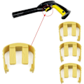 Miniatyrbild 5 av 5: 3 st Karcher K2 biltvätt clips C-klämma, biltvätt högtryckstvätt triggerklämma för Karcher K2 K3 K7