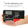 Miniatyrbild 4 av 5: Analog batteritestare, batteritestare för 9V 1,5V knappcellsbatterier (modell: BT-168D) color 1
