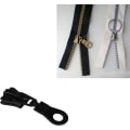 Miniatyrbild 4 av 5: 20 stycken dragkedja, dragkedja i harts med 6 mm breda tänder, dragkedjereparationssats，, storlek #5