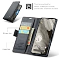 Miniatyrbild 8 av 10: CaseMe Slim Plånboksfodral RFID-skydd Google Pixel 8 Svart
