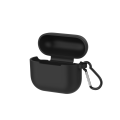 Miniatyrbild 2 av 4: Silikonskal Med Karbinhake AirPods 3 Svart
