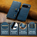 Miniatyrbild 8 av 10: DG.MING 2-in-1 Magnet Wallet Google Pixel 9 Pro XL Blue