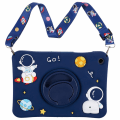 Miniatyrbild 2 av 9: Samsung Galaxy Tab A9 Plus Skal Astronaut Med Ställ Blå