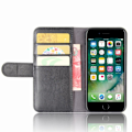 Pikkukuva 4 / 6: Aito nahkakotelo iPhone 7/8/SE Musta