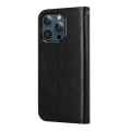 Miniatyrbillede 3 af 5: Læderetui Sommerfugle iPhone 13 Pro Max Sort